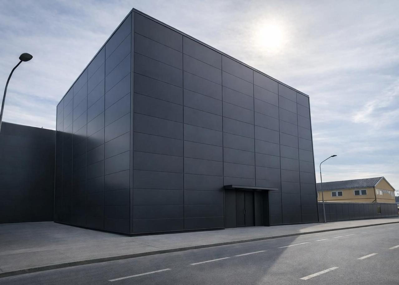 Industrial building earmarked for conversion into a high-density compute facility